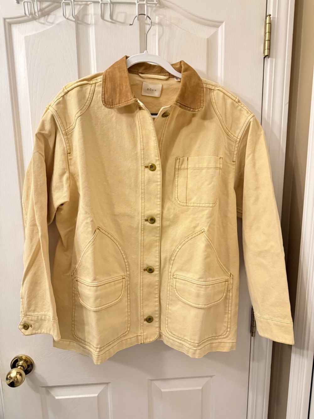For @bawdyjo DÔEN Pascual Barn Jacket in straw - Picture 7 of 11